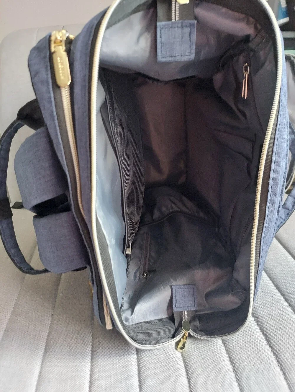 Lovevook Laptop School Work Travel Backpack Navy Like New